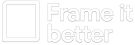 Logo Frame it better
